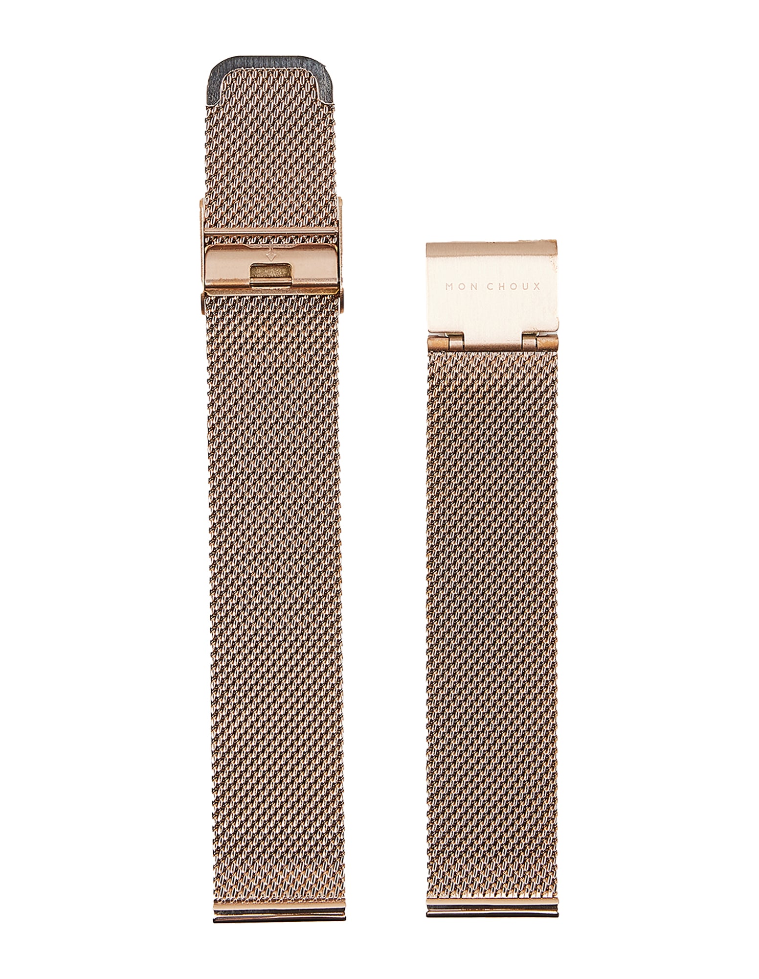 Rose gold best sale milanese strap