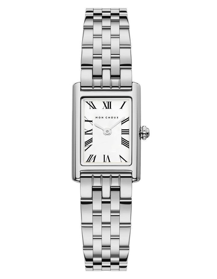 RENDEZVOUS - SILVER STAINLESS STEEL WATCH - 5LINK